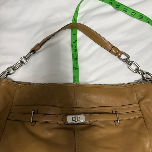 Coach Tan Leather Bag - Picture 10 of 12